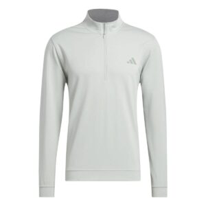 Adidas Elevated 1/4 Zip Jumper - Wonder Silver