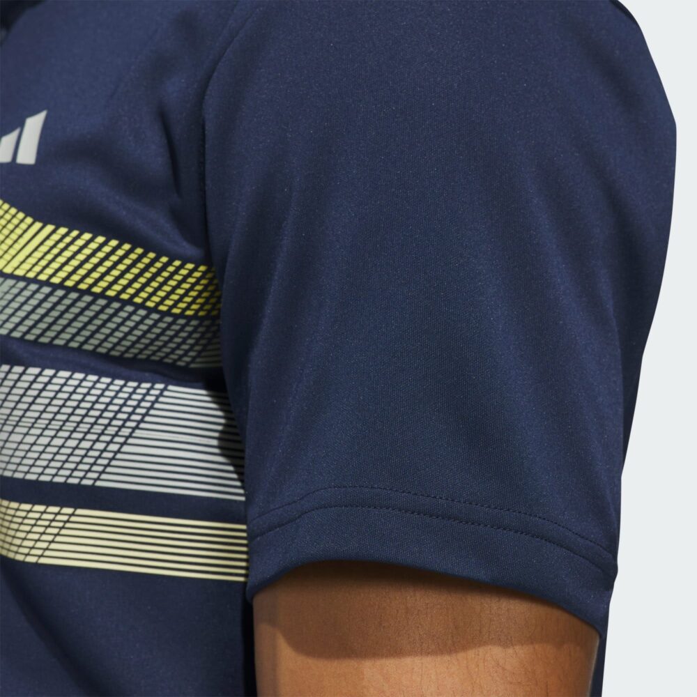 Adidas Core Chest Stripe Polo - Collegiate Navy / Wonder Silver - Image 6