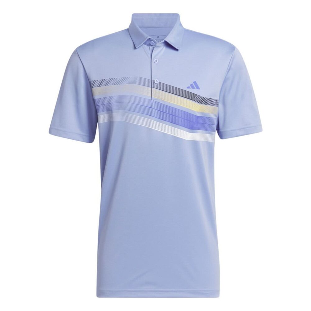 Adidas Core Chest Stripe Polo - Blue Spark