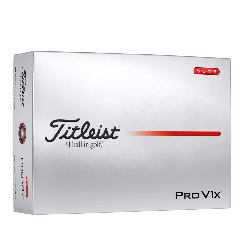 Titleist Pro V1x 2025 - High Numbers
