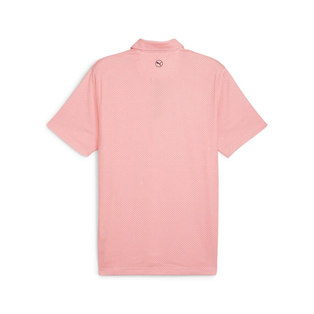 Puma MATTR Cups Polo - White Glow/Melon Punch - Image 2