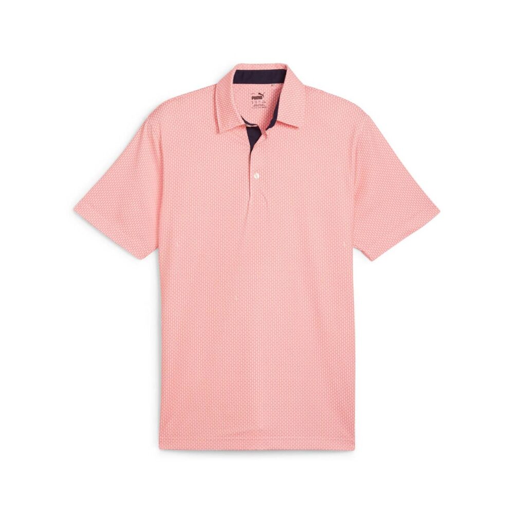 Puma MATTR Cups Polo - White Glow/Melon Punch