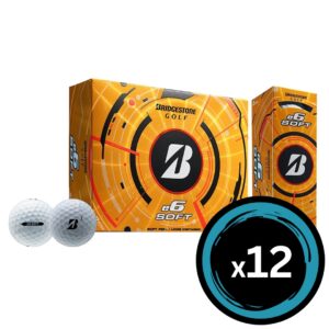 Bridgestone 25 e6 Soft - White 12 Pack