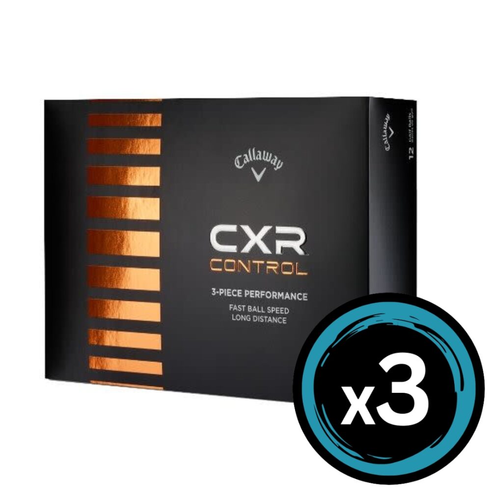 Callaway CXR Control 3 Pack