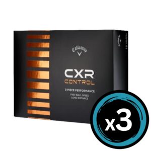 Callaway CXR Control 3 Pack