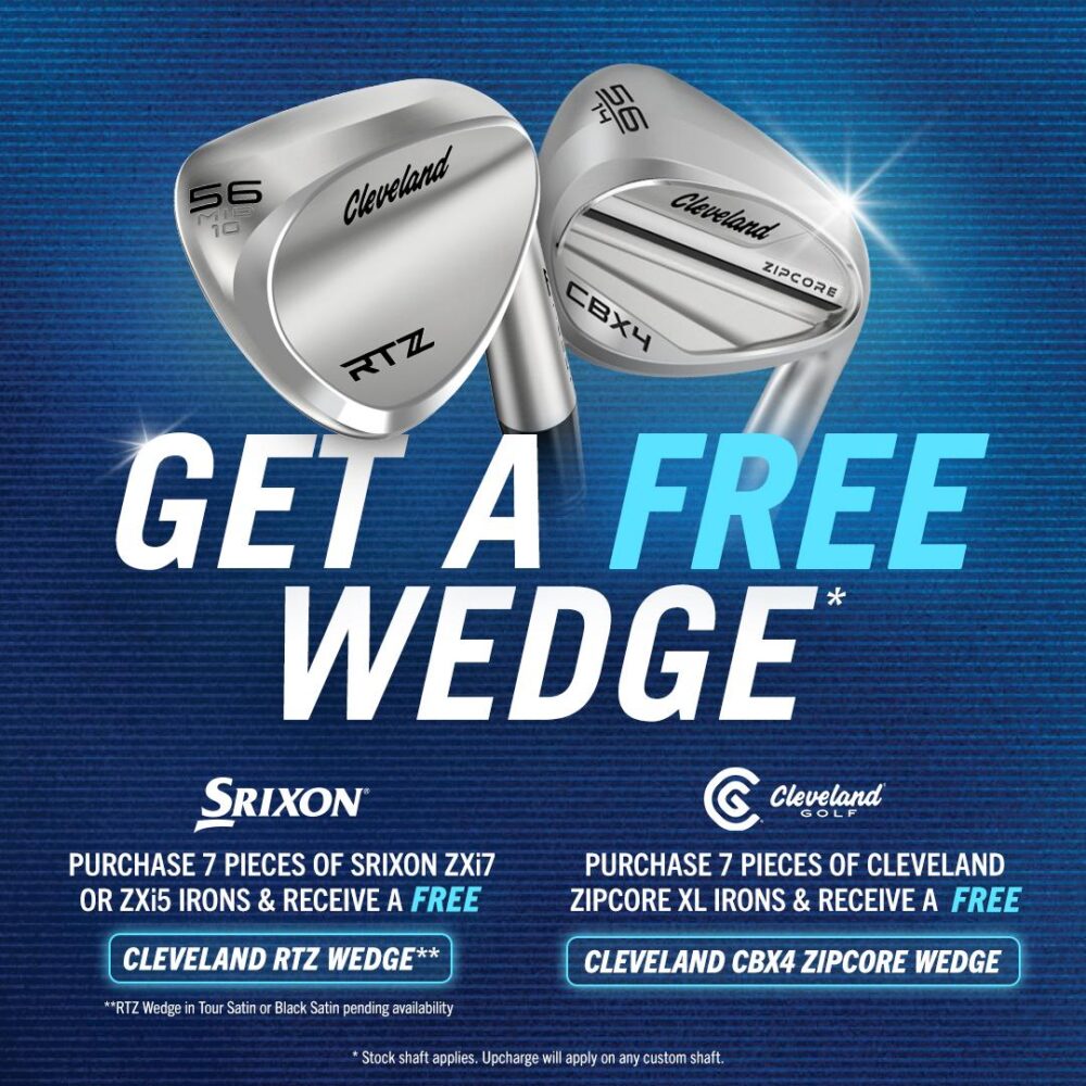 Custom Cleveland Zipcore XL Irons Promotion