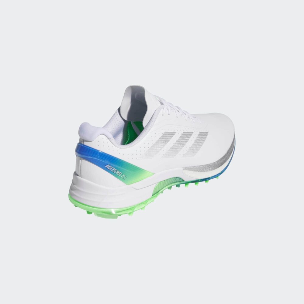 Adidas Adizero ZG Spikeless Shoes - Cloud White / Silver Metallic / Lime Burst - Image 6