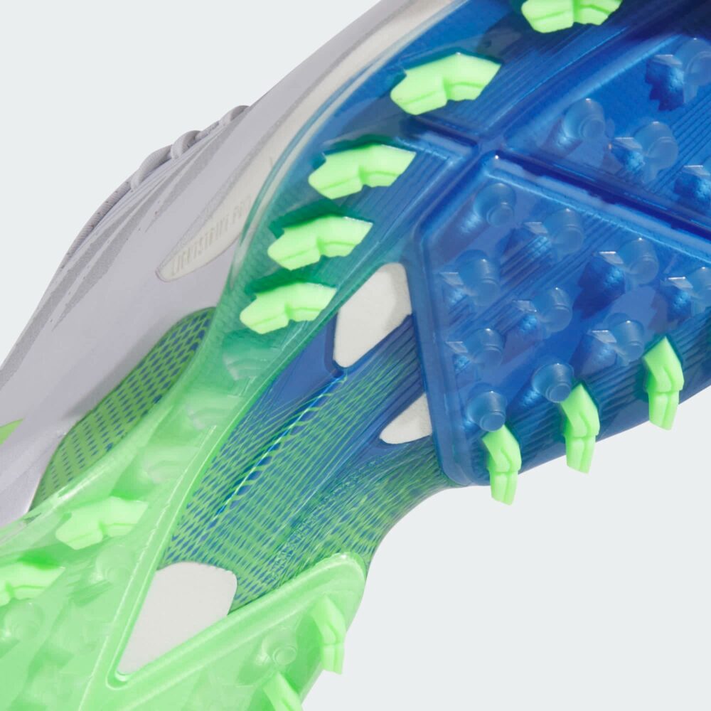 Adidas Adizero ZG Spikeless Shoes - Cloud White / Silver Metallic / Lime Burst - Image 8