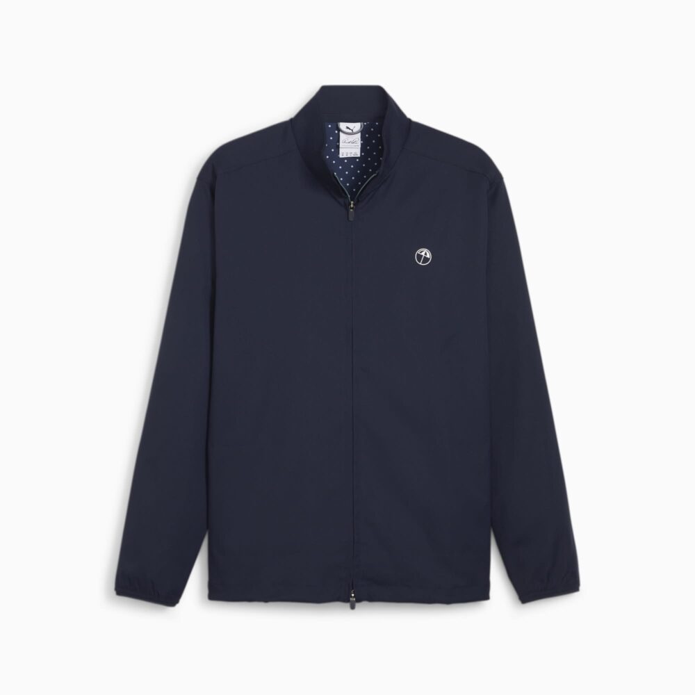 PUMA x Arnold Palmer Men's Zip Jacket - Deep Navy
