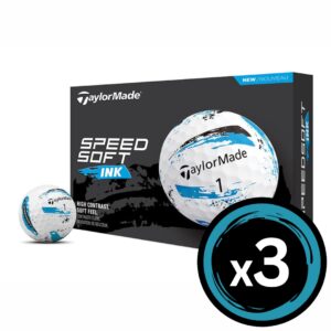 Taylormade Speed Soft Ink - Blue 3 Pack