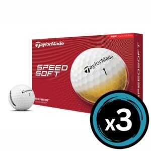 Taylormade Speed Soft - White 3 Pack