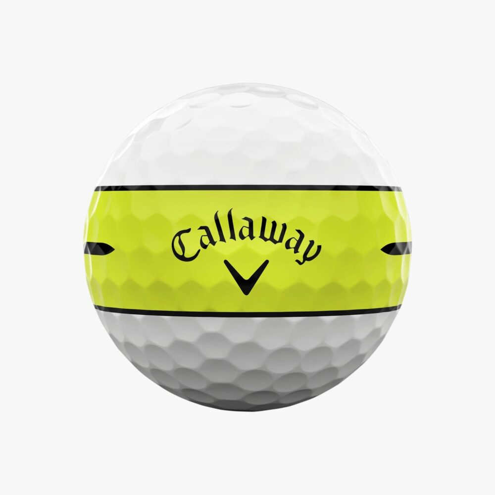 Callaway 24 Chrome Soft 360 Yellow Stripe - Image 3