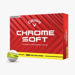 Callaway 24 Chrome Soft 360 Yellow Stripe