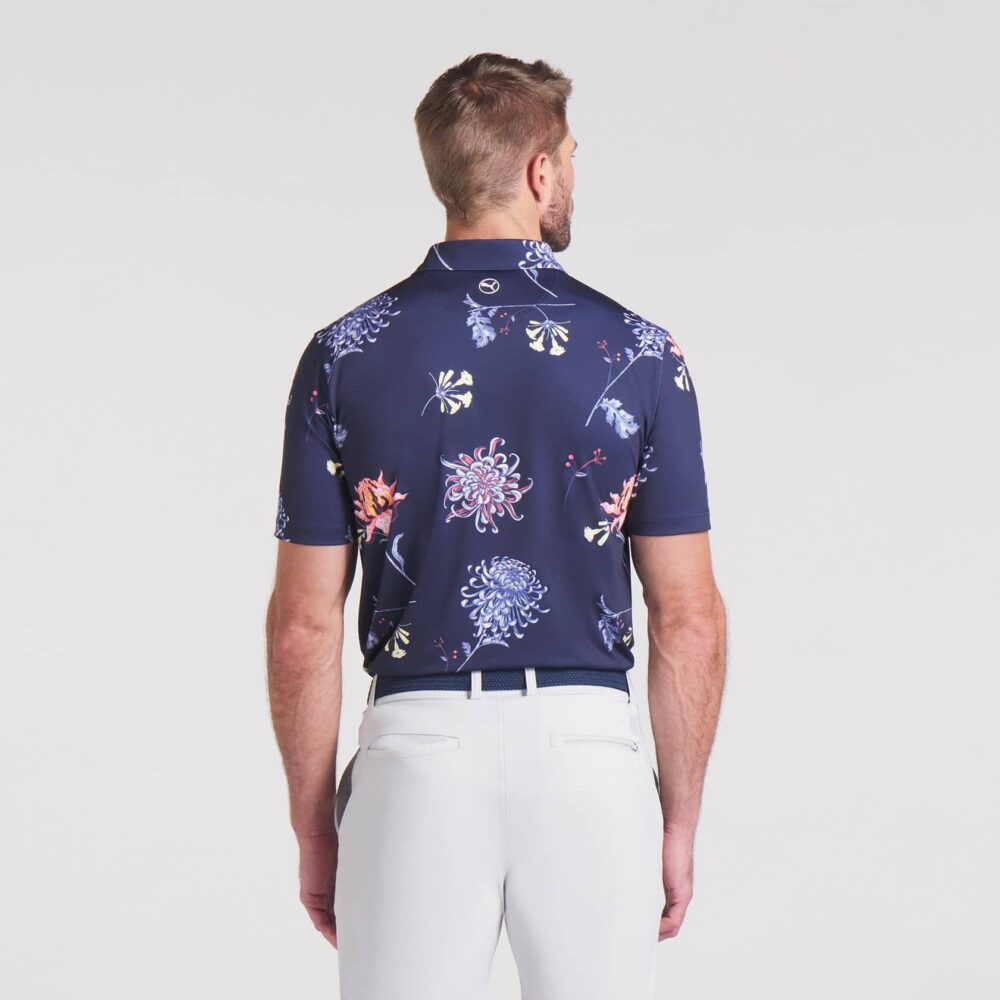 Puma MATTR Dahlia Polo - Deep Navy / Blue Horizon - Image 2