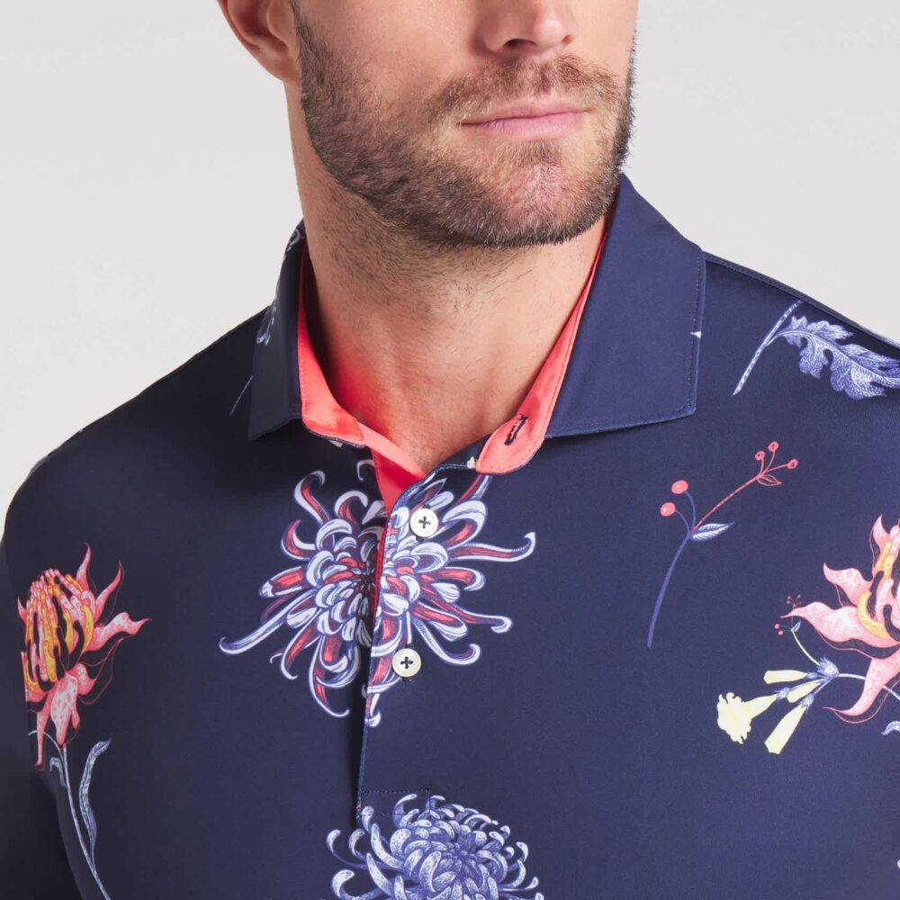 Puma MATTR Dahlia Polo - Deep Navy / Blue Horizon - Image 4