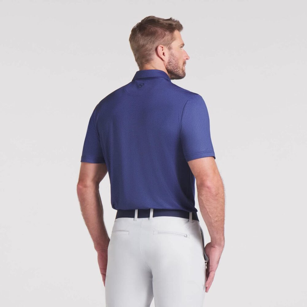Puma MATTR Tile Polo - Blue Crystal / Deep Navy - Image 2