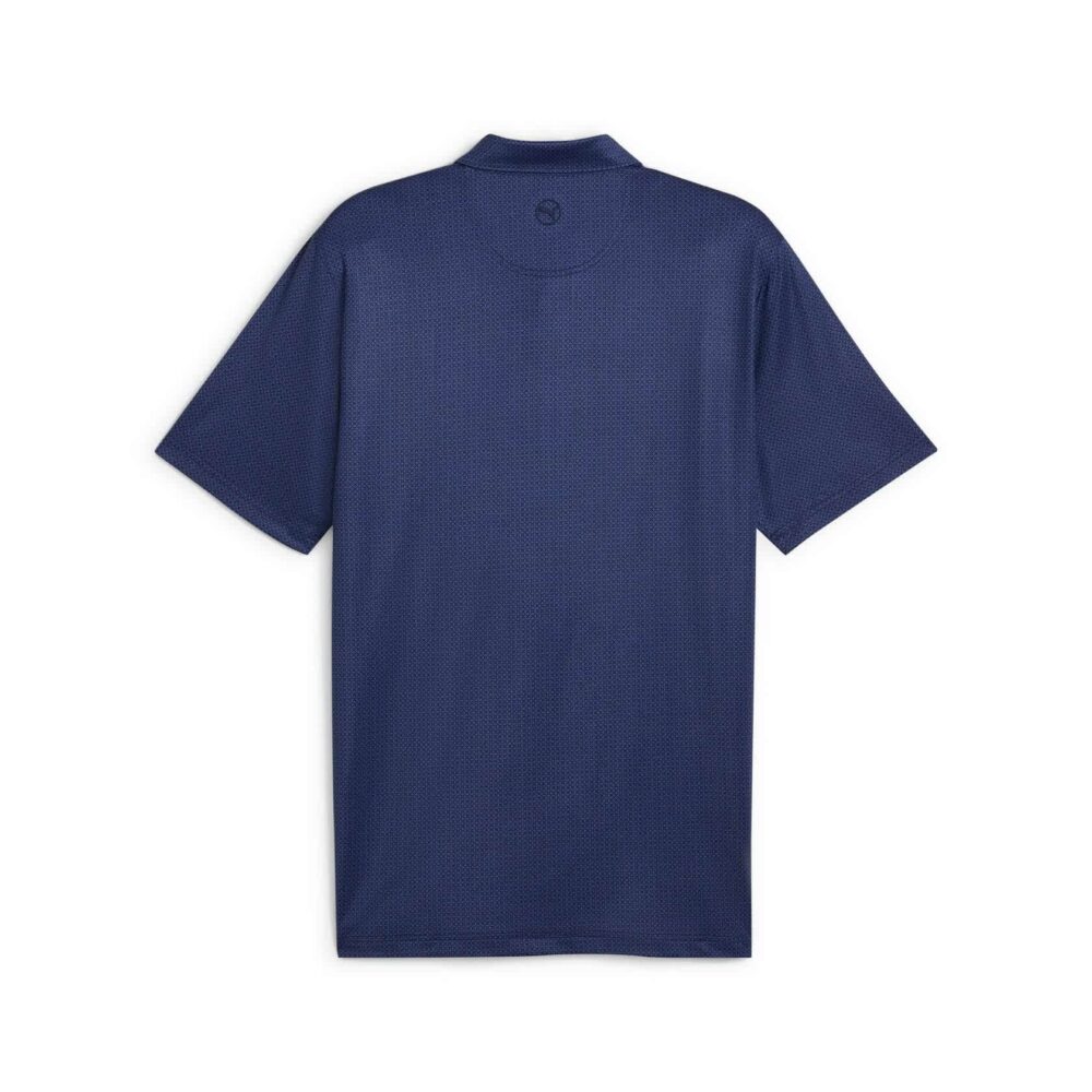 Puma MATTR Tile Polo - Blue Crystal / Deep Navy - Image 6
