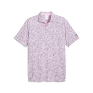 Puma x Arnold Palmer Sketch Polo - Pale Pink