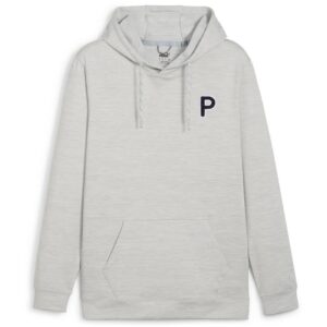 Puma Cloudspun Patch Hoodie - Ash Gray Heather
