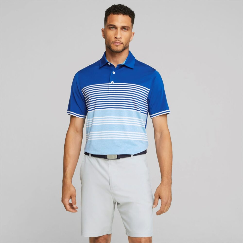 Puma Mattr Track Polo - Festive Blue / Regal Blue - Image 3