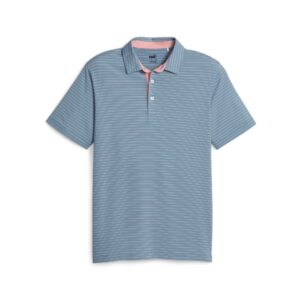Puma Mattr Bay Polo Navy Blazer / Fiery Pink