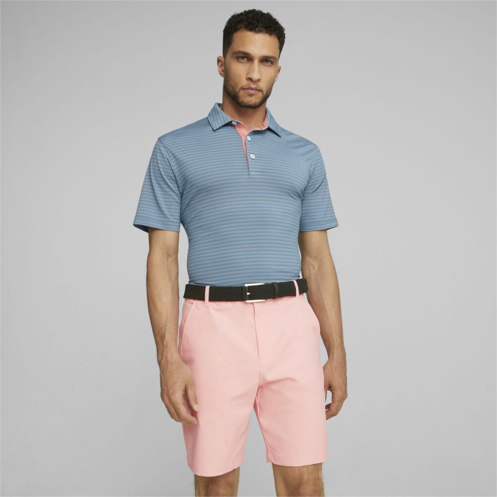 Puma Mattr Bay Polo Navy Blazer / Fiery Pink - Image 3