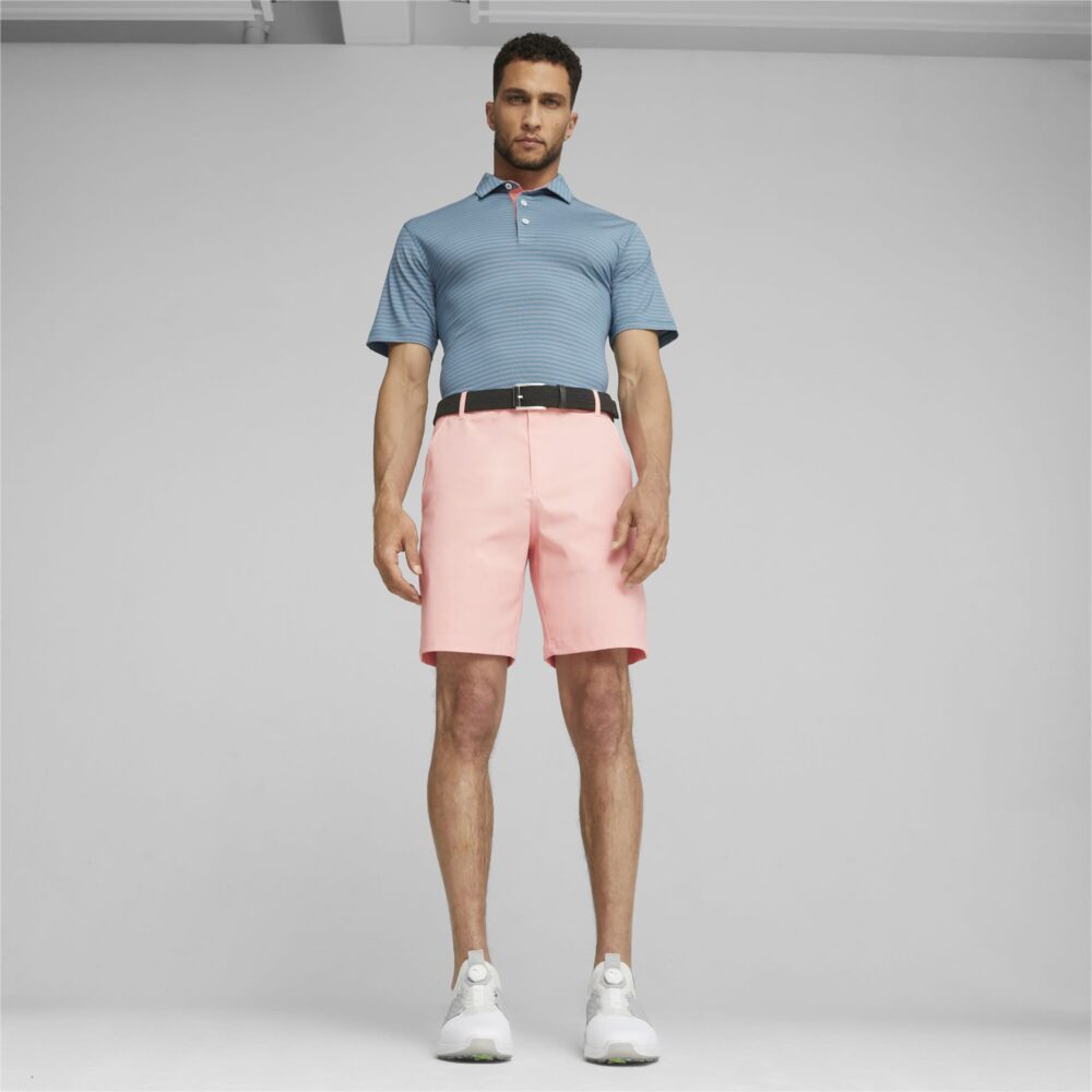 Puma Mattr Bay Polo Navy Blazer / Fiery Pink - Image 6