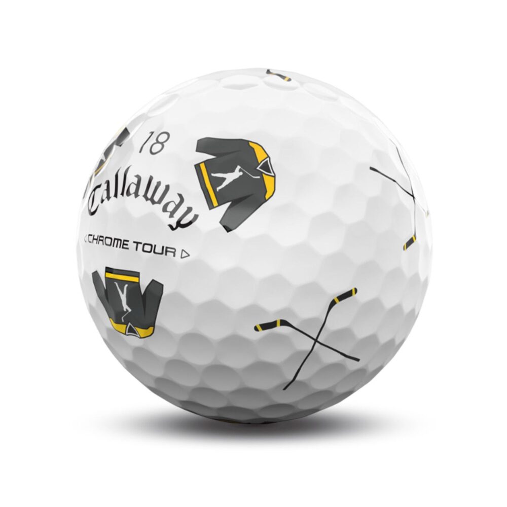 Callaway Chrome Tour Happy Gilmore 2 Golf Balls - Image 6