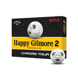 Callaway Chrome Tour Happy Gilmore 2 Golf Balls