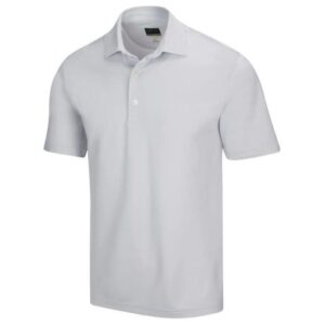 Greg Norman Freedom Micro Pique Polo - Shark Grey