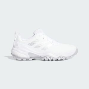 Adidas 25 Women's CodeChaos Shoes - Cloud White / Silver Metallic / Grey Two