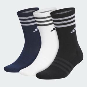 Adidas Crew Golf Socks 3 Pack - Multi Colour