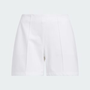 Adidas Women's Pintuck Pull On Shorts - White