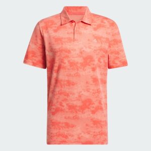 Adidas Go-To Print Polo - Preloved Scarlet