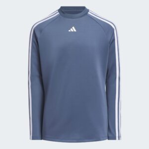 Adidas Junior Girls Aero.Rdy Mock Jumper - Preloved Ink