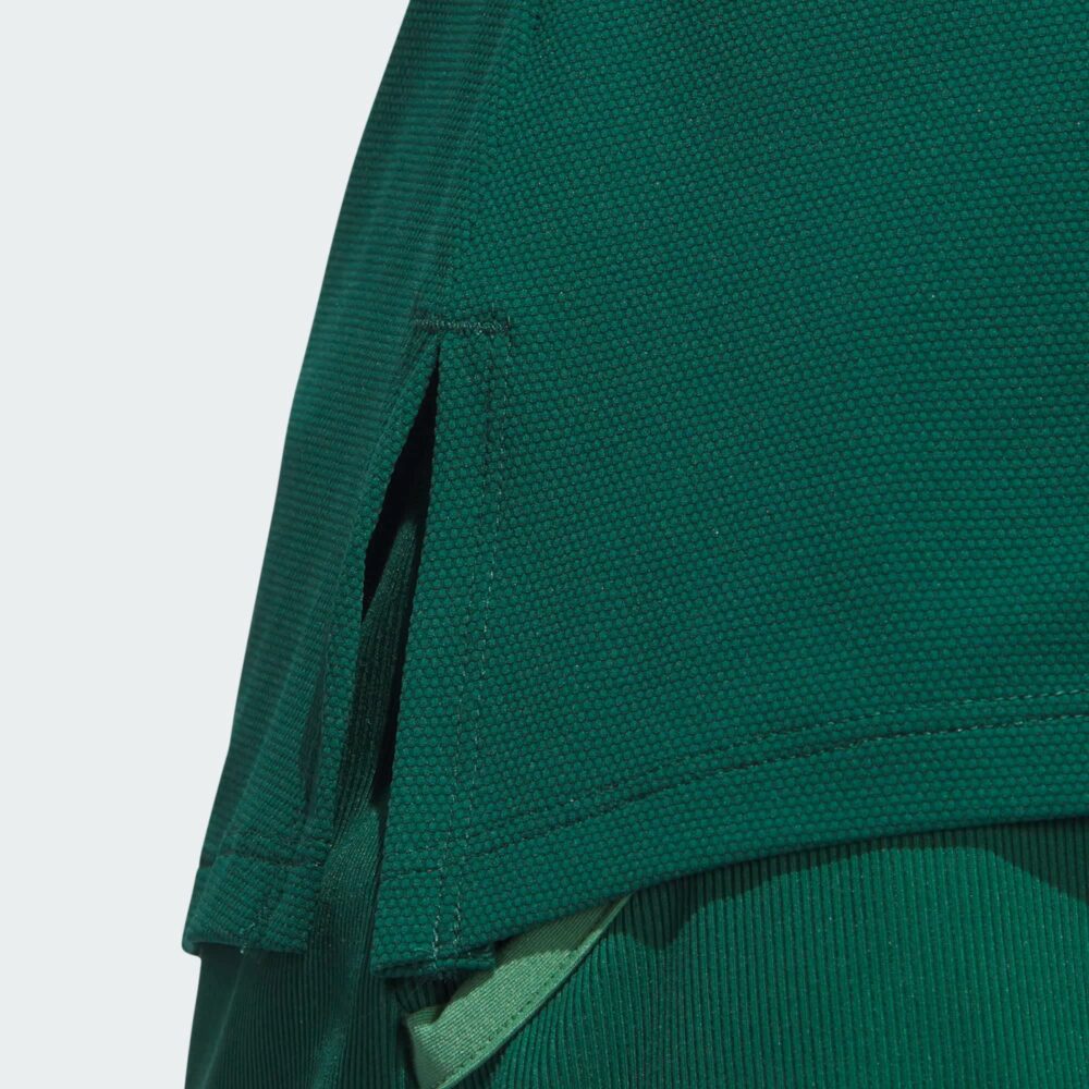 Adidas Women's Ultimate365 TwistKnit Sleeveless Polo - Collegiate Green - Image 7