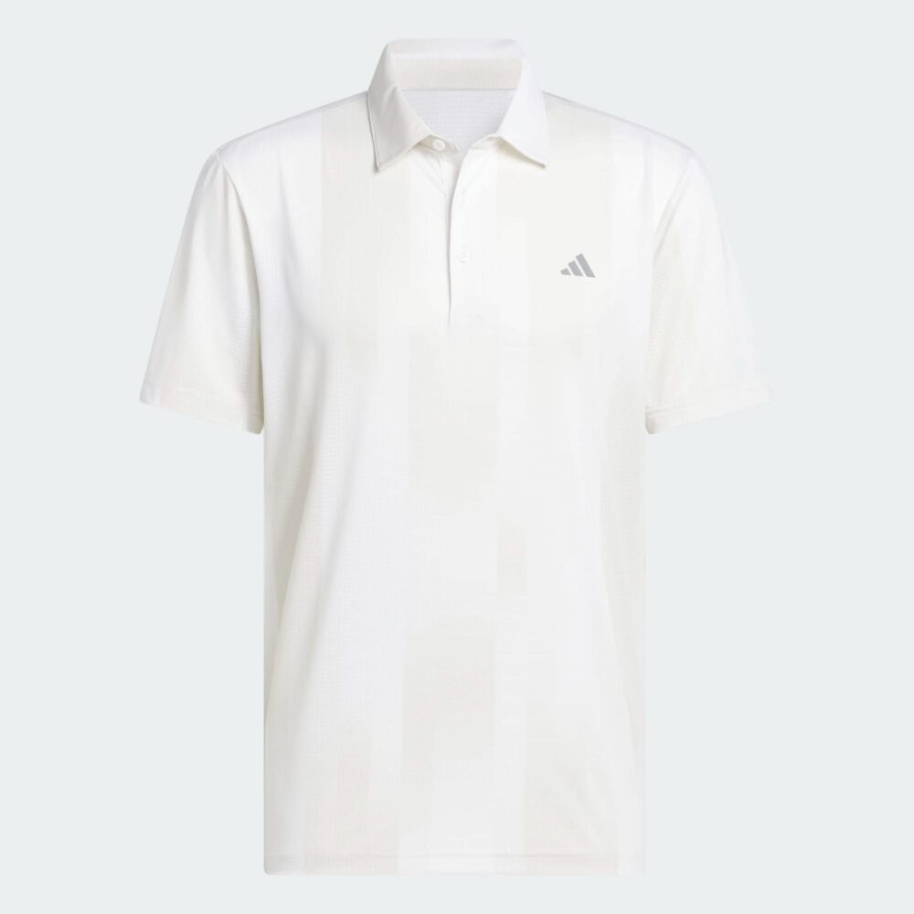 Adidas Ultimate365 Radiant Print Polo - White / Alumina