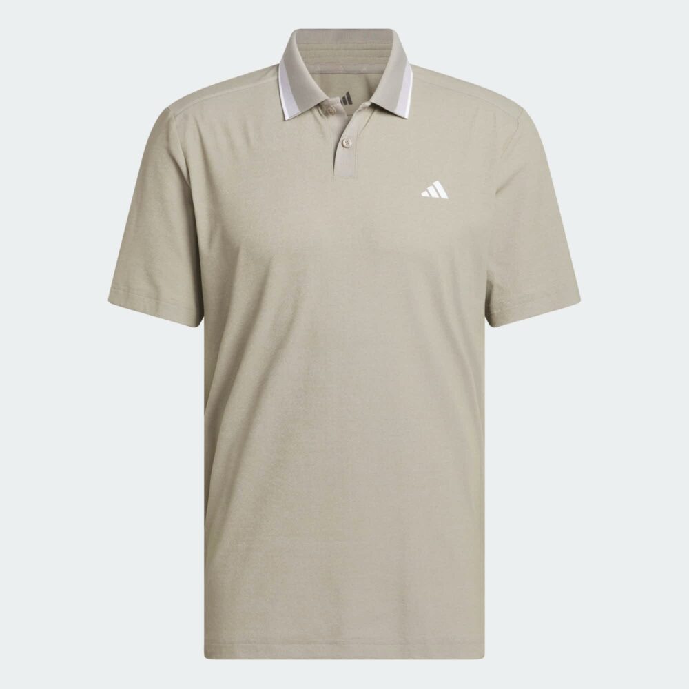 Adidas Tour Twistknit Pique Polo - Putty Beige