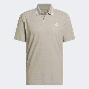 Adidas Tour Twistknit Pique Polo - Putty Beige