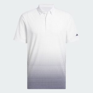 Adidas Go-To Rise Print Polo - White