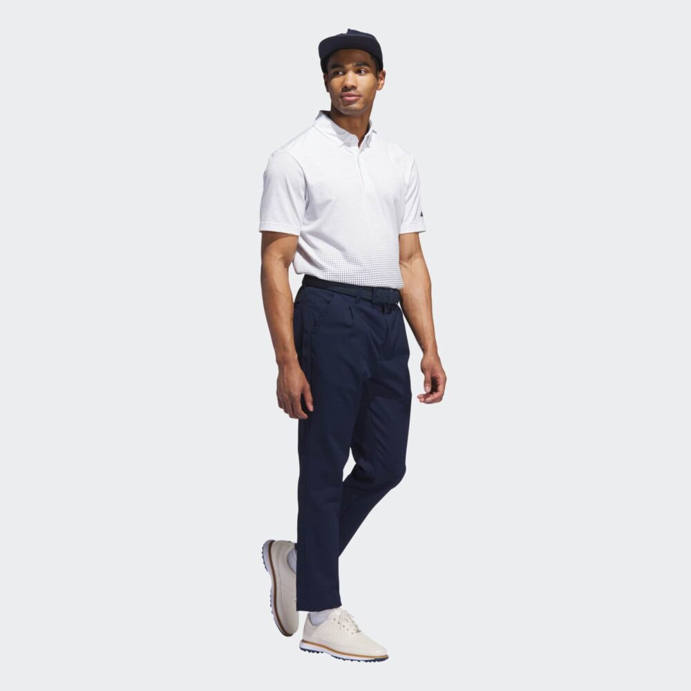 Adidas Go-To Rise Print Polo - White - Image 4