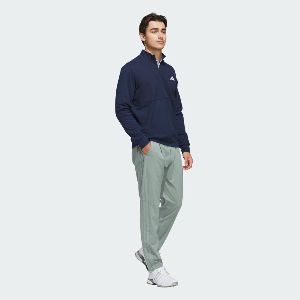 Adidas Ultimate365 Tour Quarter Zip Pullover - Collegiate Navy - Image 4