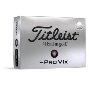Titleist 2025 Pro V1x Left Dash Performance Alignment