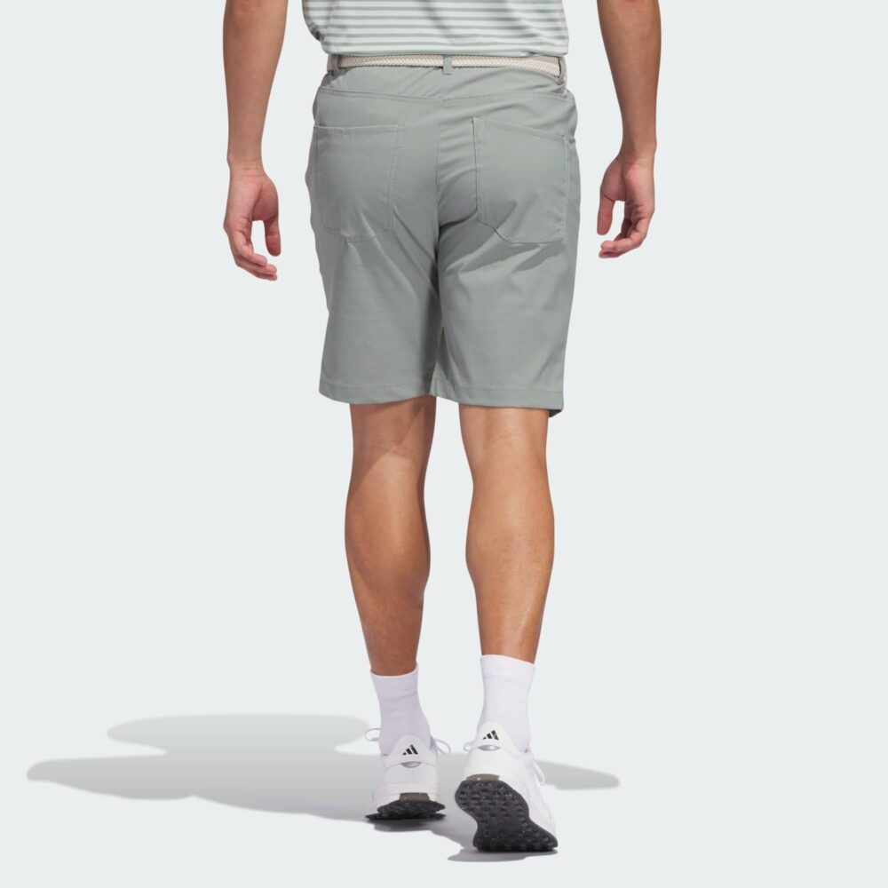 Adidas Ultimate365 5-Pocket Shorts - Silver Green - Image 3