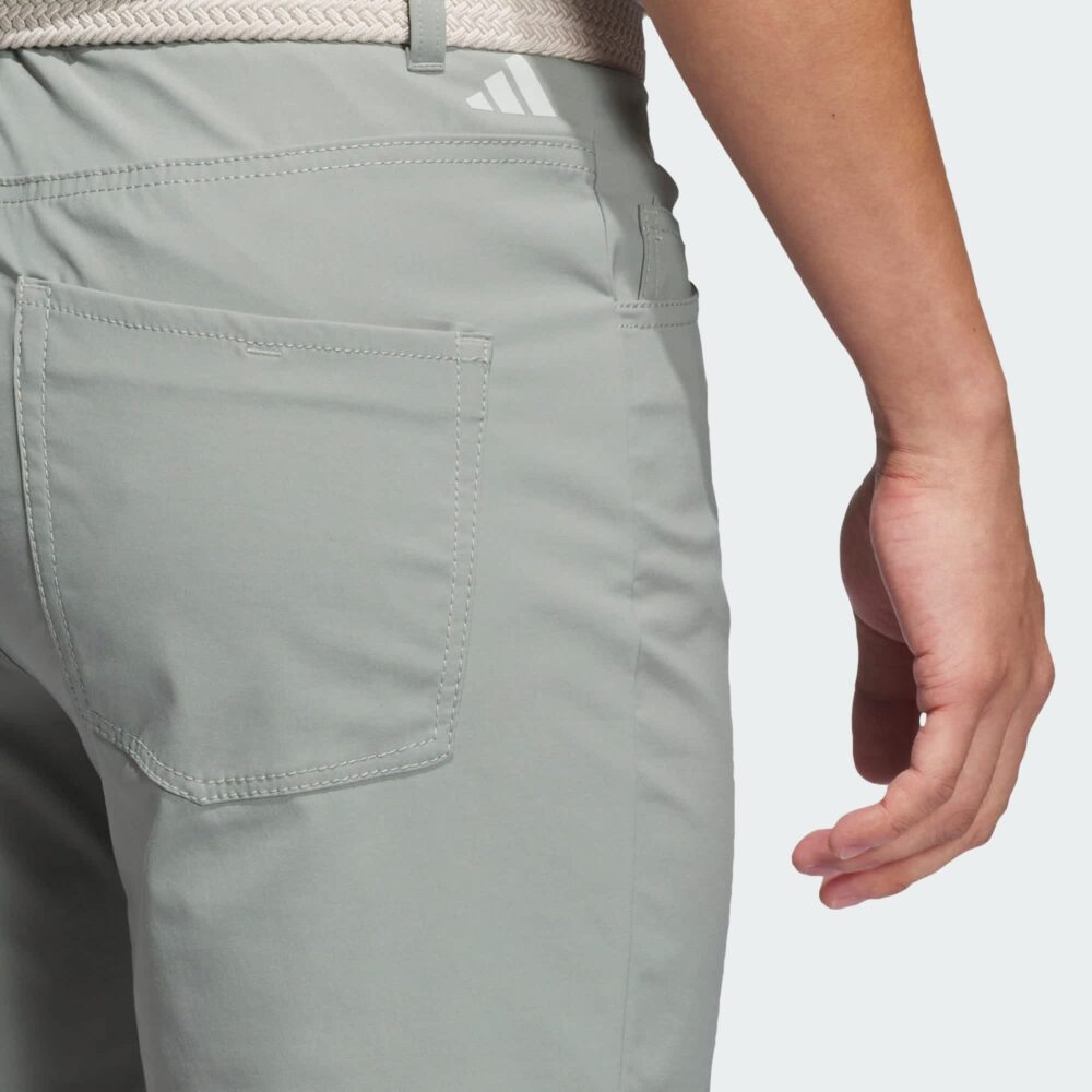 Adidas Ultimate365 5-Pocket Shorts - Silver Green - Image 6
