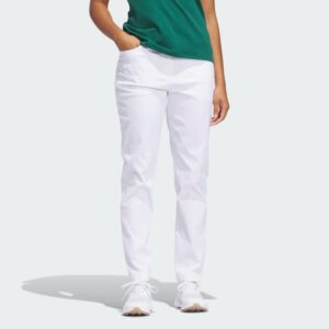 Adidas Women's Ultimate365 Twistweave 5-Pocket Pants - White