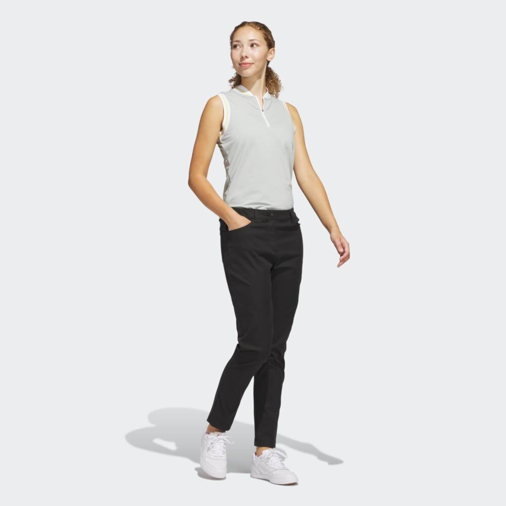 Adidas Women's Ultimate365 Twistweave 5-Pocket Pants - Black - Image 4