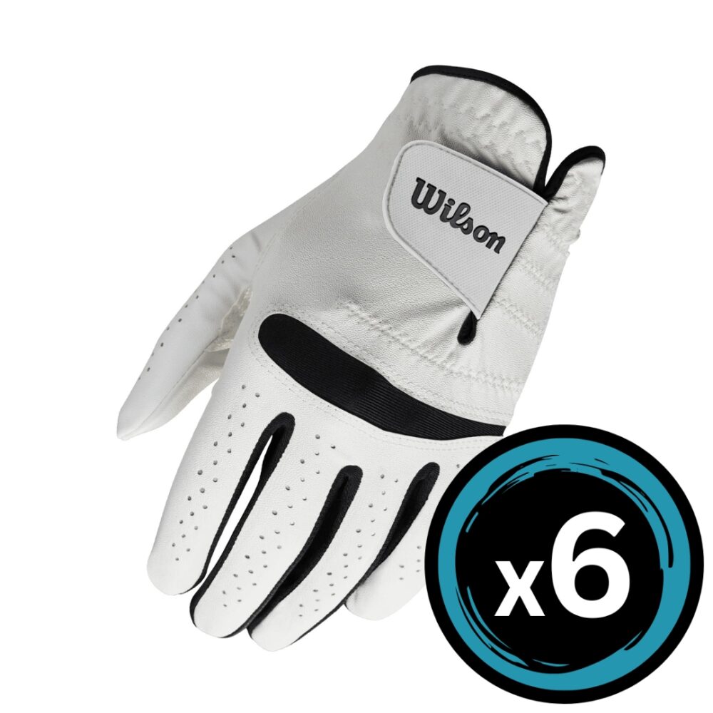 Wilson Feel Plus Gloves - 6 Pack
