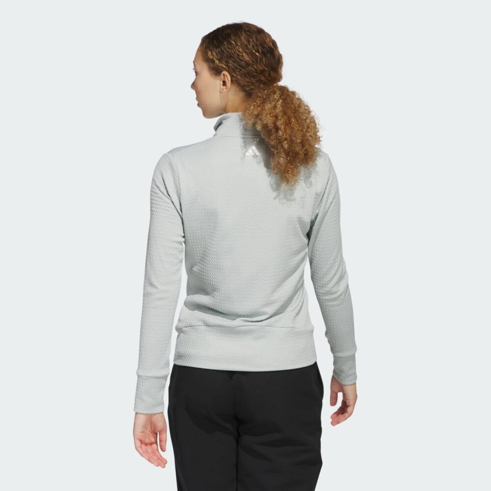 Adidas Women's UItimate 365 Textured Jacket - Wonder Silver - Image 3