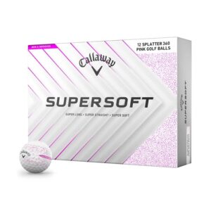 Callaway 25 Supersoft Splatter 360 - Pink